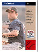 1994 Fleer Excel Marc Barcelo #78
