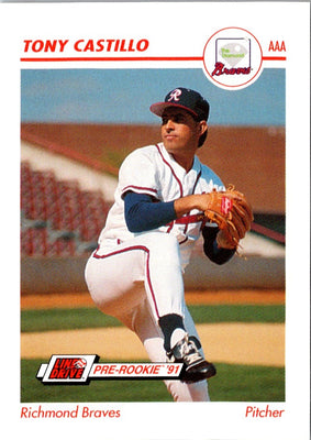 1991 Line Drive AAA Tony Castillo #428