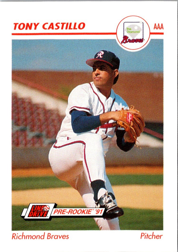 1991 Line Drive AAA Tony Castillo #428