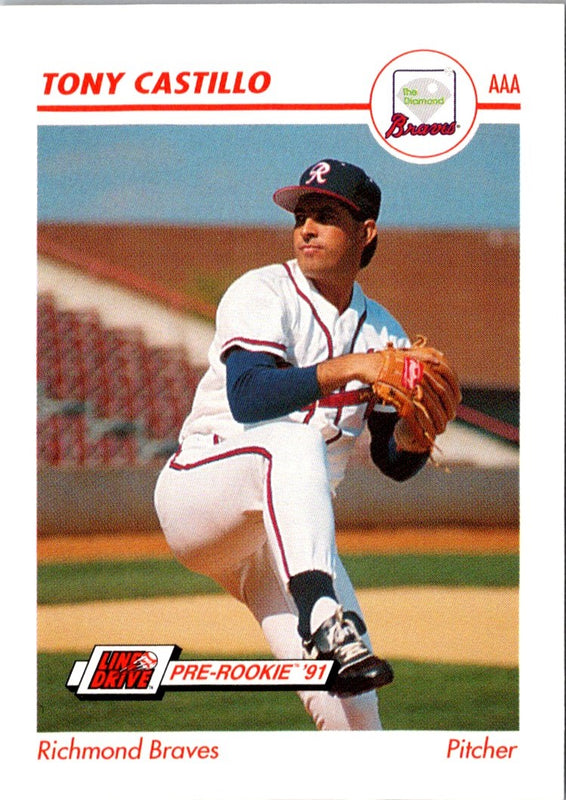 1991 Line Drive AAA Tony Castillo #428