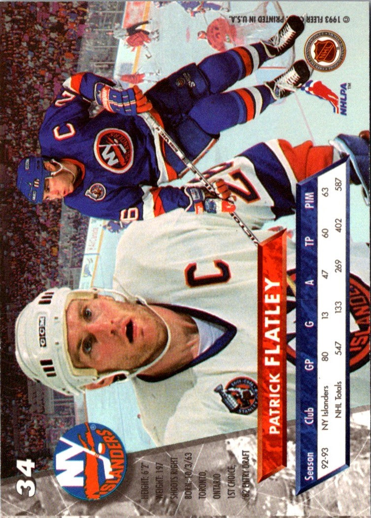 1993 Ultra Patrick Flatley