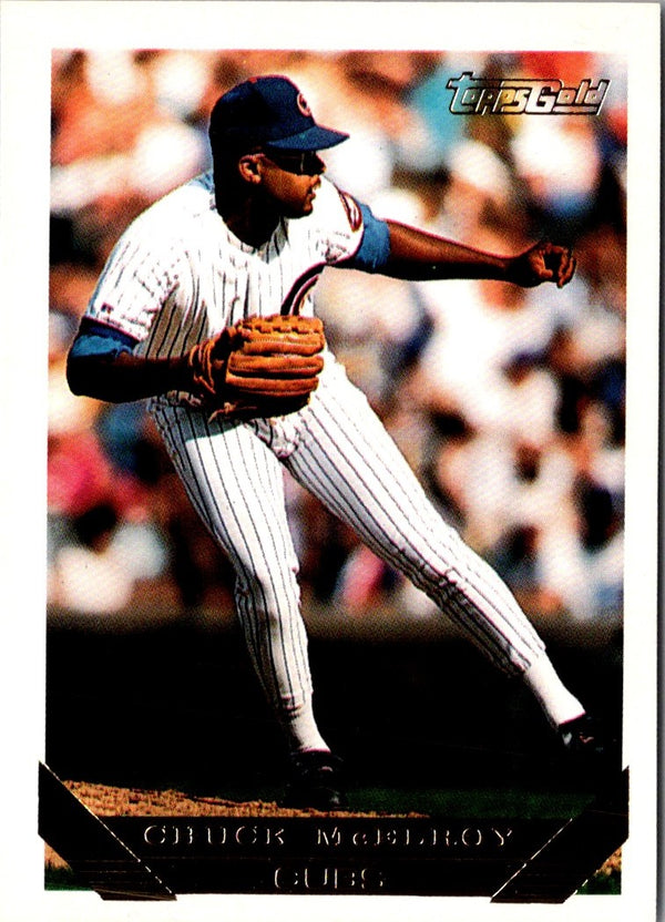 1993 Topps Inaugural Marlins Chuck McElroy #346