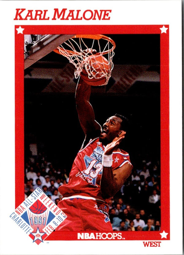 1991 Hoops Karl Malone #267