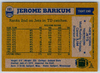 1982 Topps Jerome Barkum #163