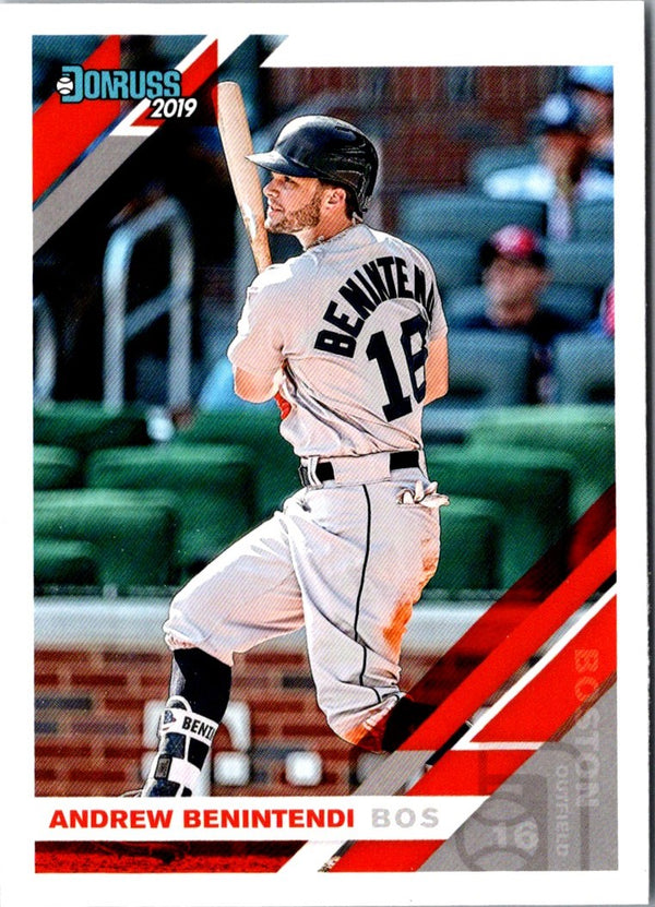 2019 Donruss Holo Orange Andrew Benintendi #76