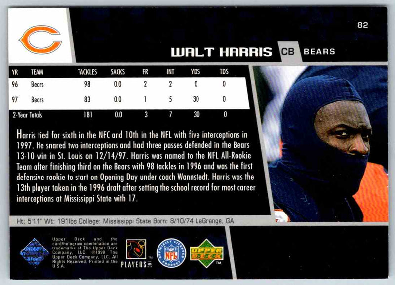 1999 Upper Deck Encore Walt Harris