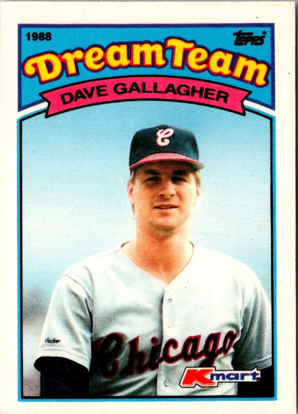 1989 Topps Kmart Dream Team Dave Gallagher #7