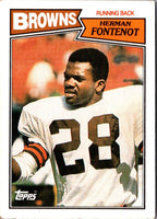 1987 Topps Herman Fontenot #83 Rookie