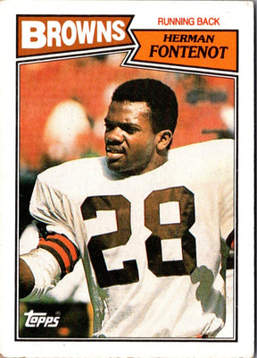 1987 Topps Herman Fontenot #83 Rookie