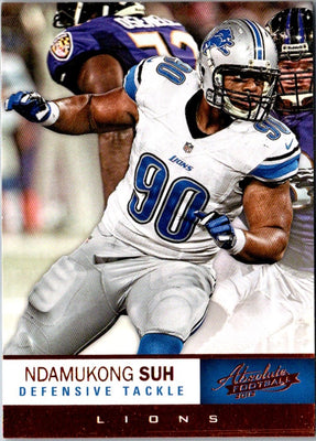 2012 Panini Absolute Ndamukong Suh #47