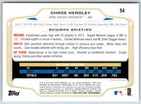 2014 Bowman Chase Headley #54