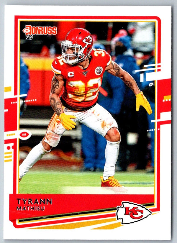 2020 Donruss Press Proofs Blue Tyrann Mathieu #4