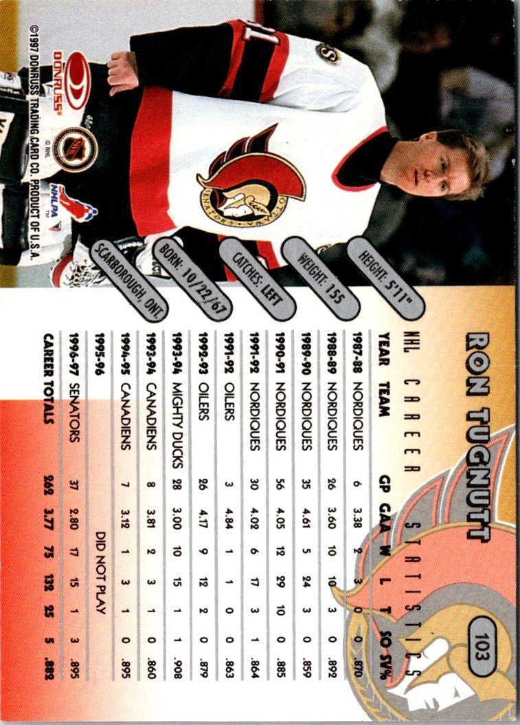 1997 Donruss Ron Tugnutt
