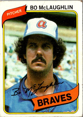 1980 Topps Bo McLaughlin #326