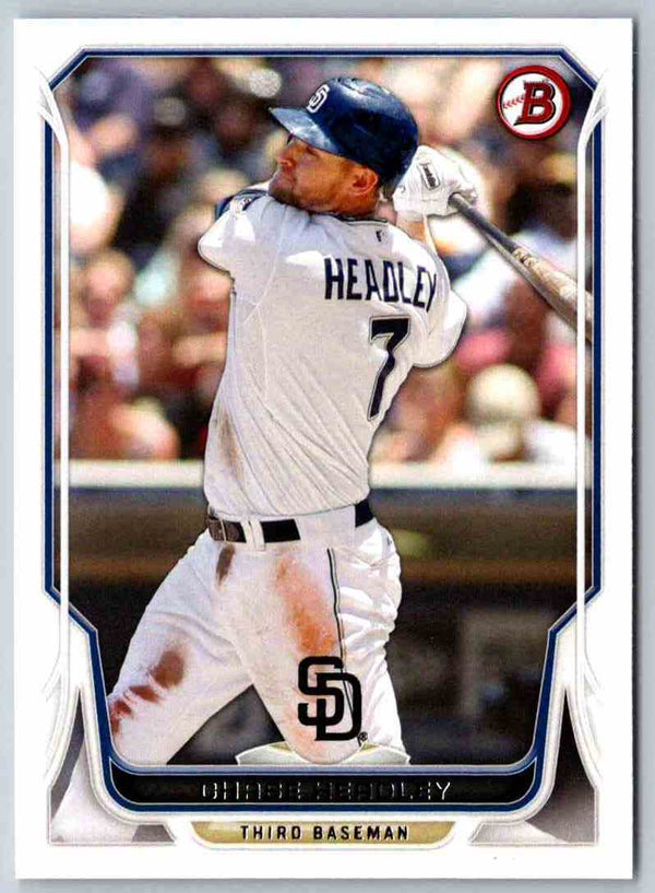 2014 Bowman Chase Headley #54