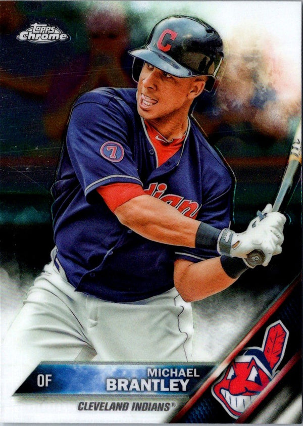 2016 Topps Chrome Michael Brantley #34