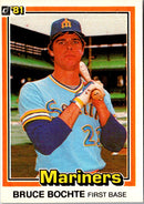 1981 Donruss Bruce Bochte