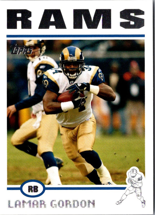 2004 Topps Lamar Gordon #8