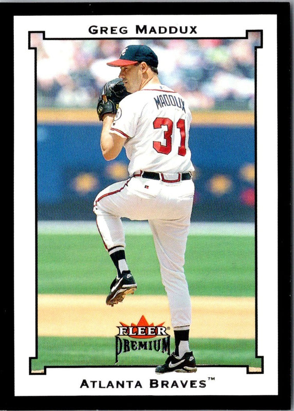 2002 Fleer Premium Greg Maddux #166