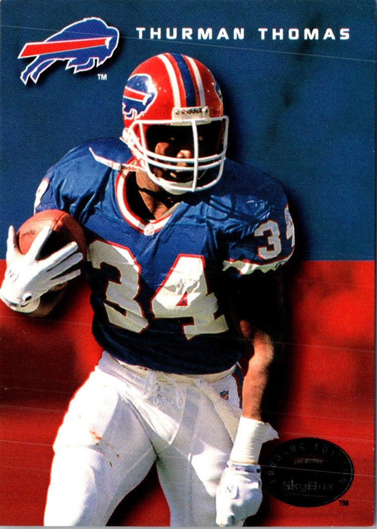 1993 Skybox Bill Brooks/Kenneth Davis/Jim Ritcher/Thomas Smith/Thurman Thomas/Jeff Wright (