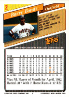 1992 Topps Barry Bonds #3