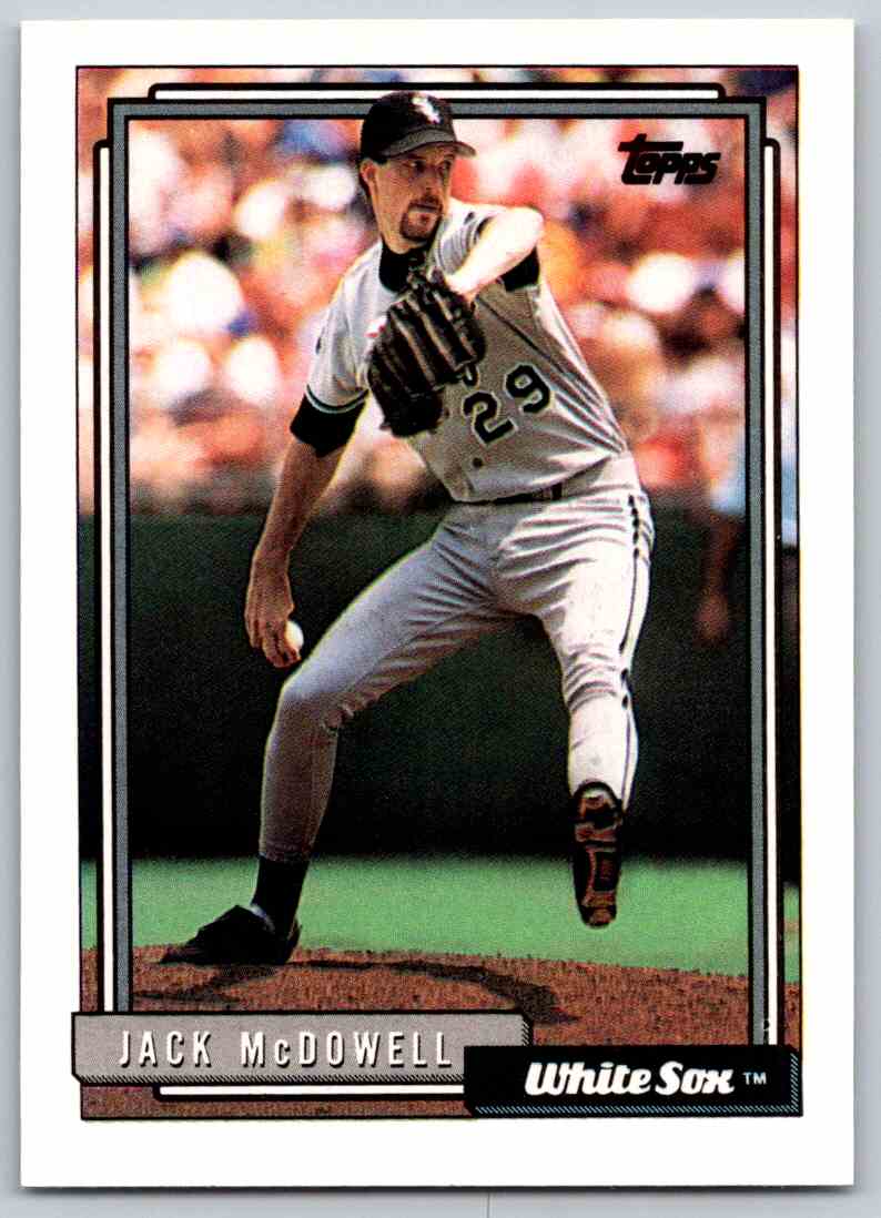 1992 Topps Jack McDowell