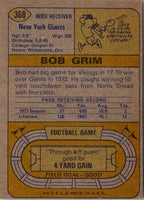 1974 Topps Bob Grim #368