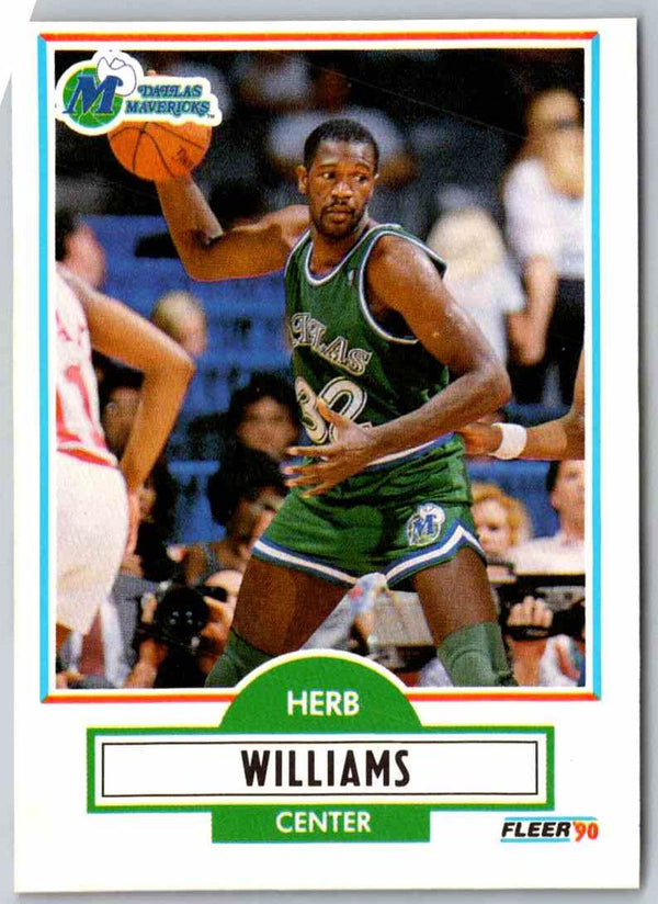 1990 Fleer Herb Williams #45