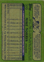 1982 Topps Mike Norris #370