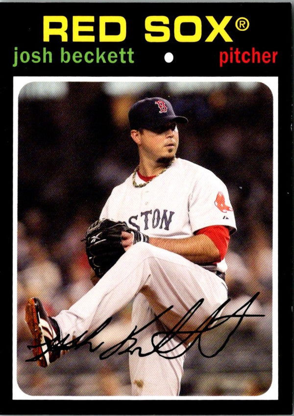 2012 Topps Stickers Josh Beckett #17