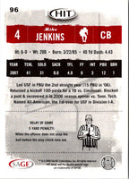 2008 SAGE HIT Mike Jenkins #96