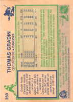 1983 O-Pee-Chee Thomas Gradin #350