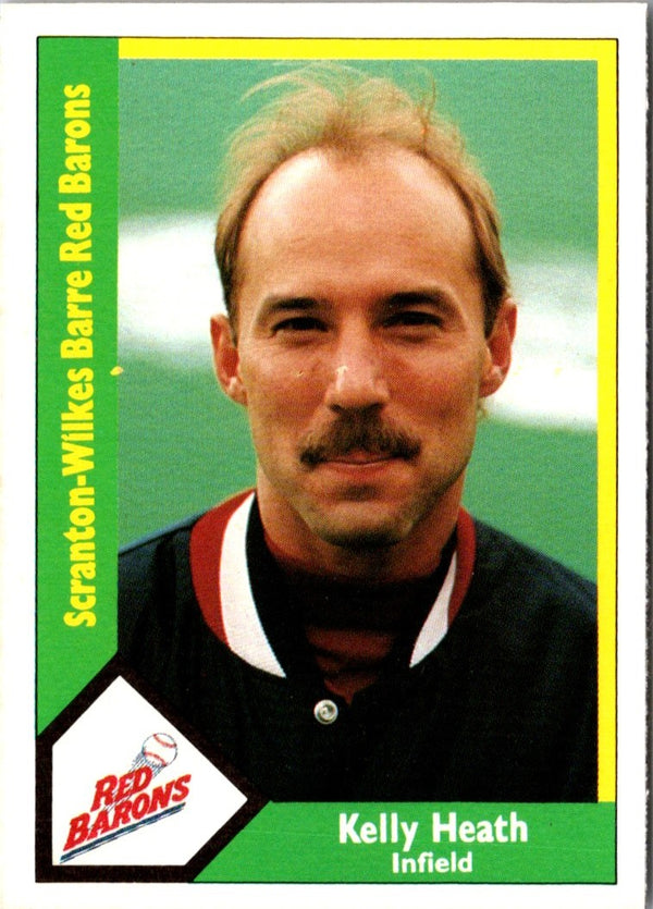 1990 CMC Scranton Red Barons Kelly Heath #13