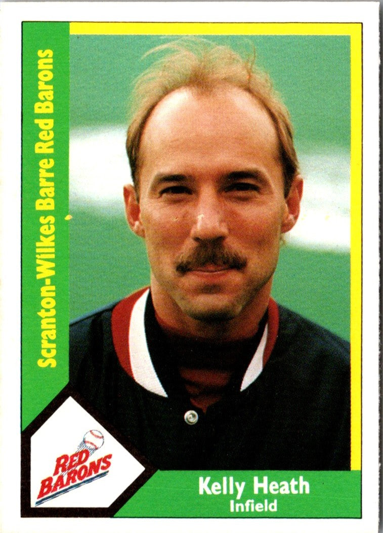 1990 CMC Scranton Red Barons Kelly Heath