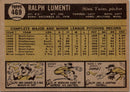 1961 Topps Ralph Lumenti
