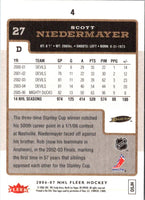 2006 Fleer Scott Niedermayer #4