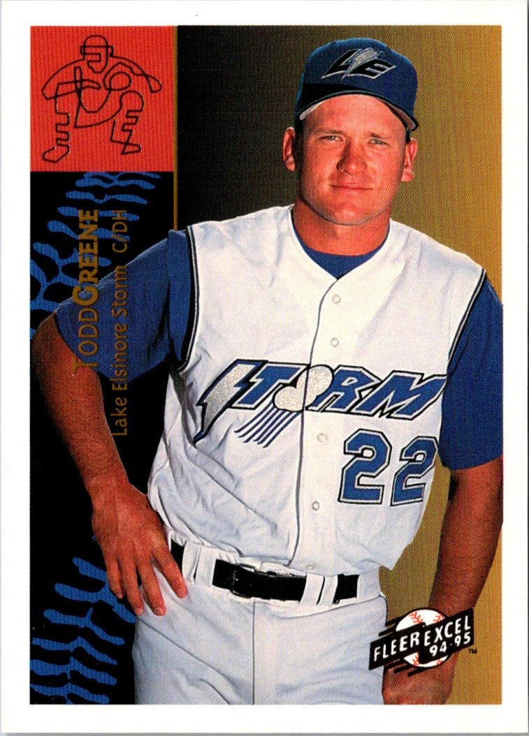 1994 Fleer Excel Todd Greene