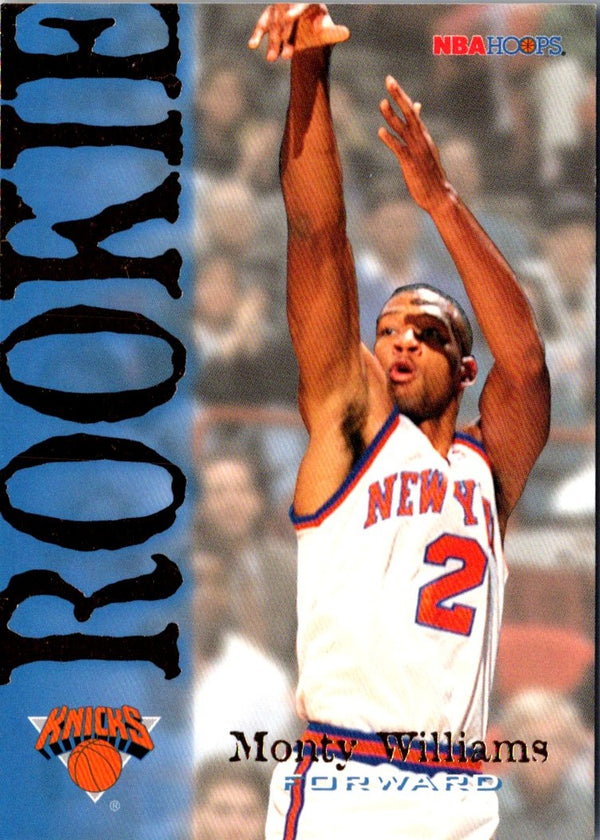 1994 Hoops Monty Williams #354 Rookie