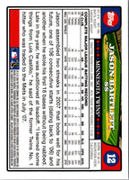 2008 Topps Jason Bartlett #12