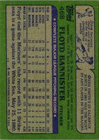 1982 Topps Floyd Bannister #468