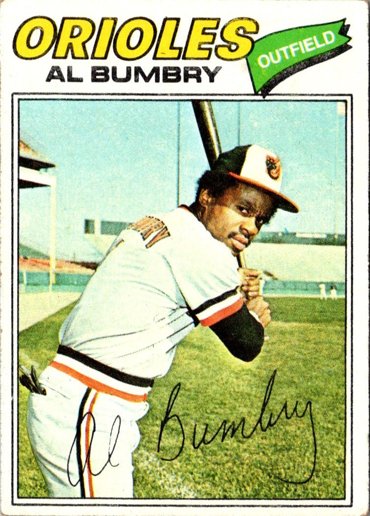 1977 Topps Al Bumbry