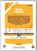 2019 Donruss Blue Press Proof Nick Foles