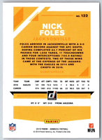 2019 Donruss Blue Press Proof Nick Foles #122