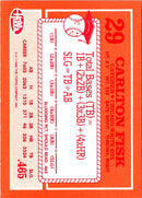 1990 Topps Hills Hit Men Carlton Fisk