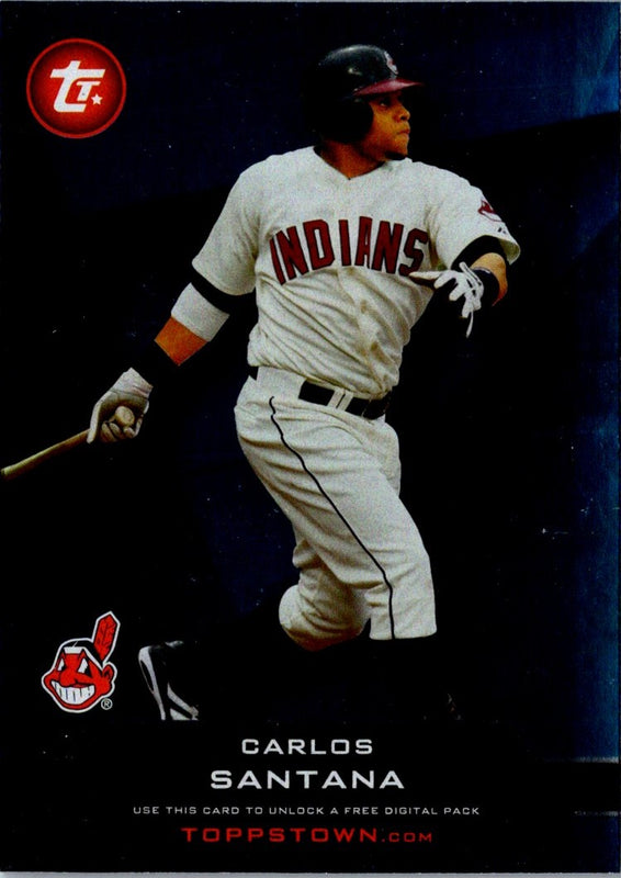 2011 Topps Town Carlos Santana #TT-41
