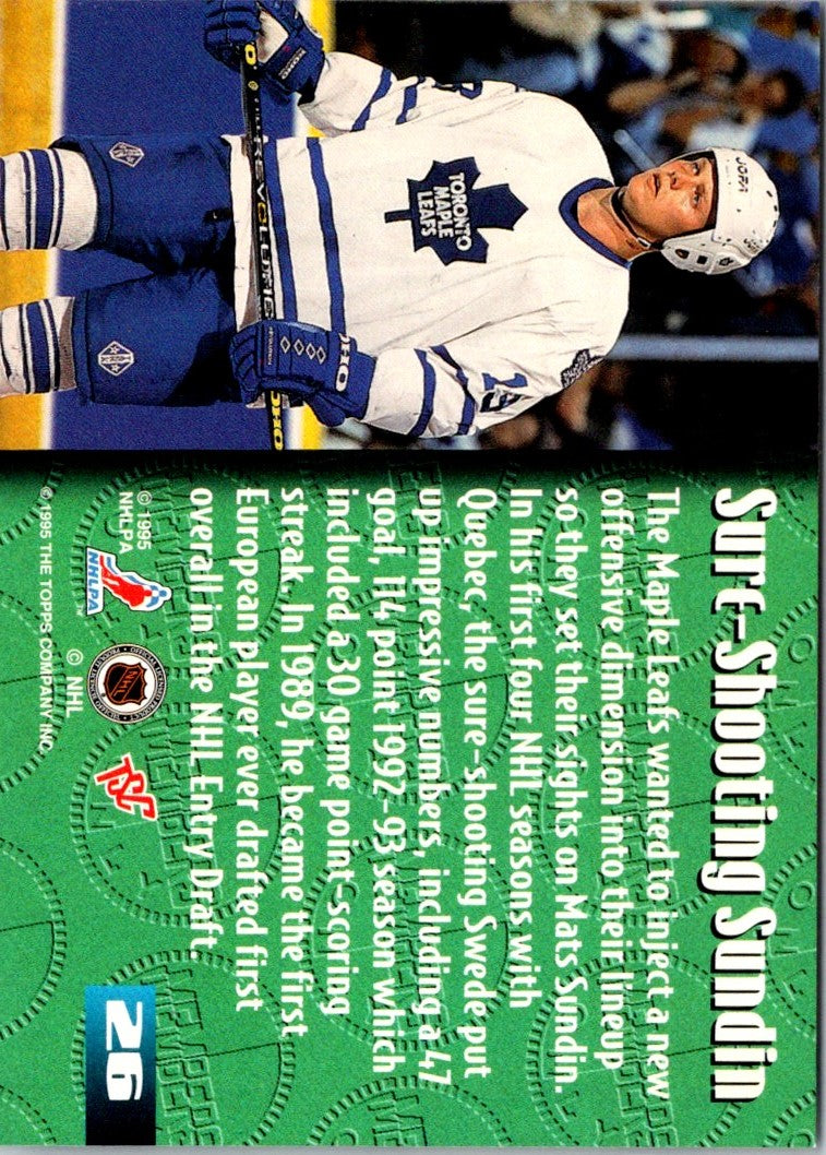 1995 Stadium Club Members Only 50 Mats Sundin