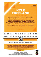 2019 Donruss Holo Orange Kyle Freeland #126
