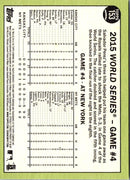 2017 Topps Heritage  World Series Game #3-Briles Cools Off Boston #153