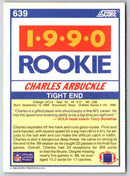 1990 Score Charles Arbuckle
