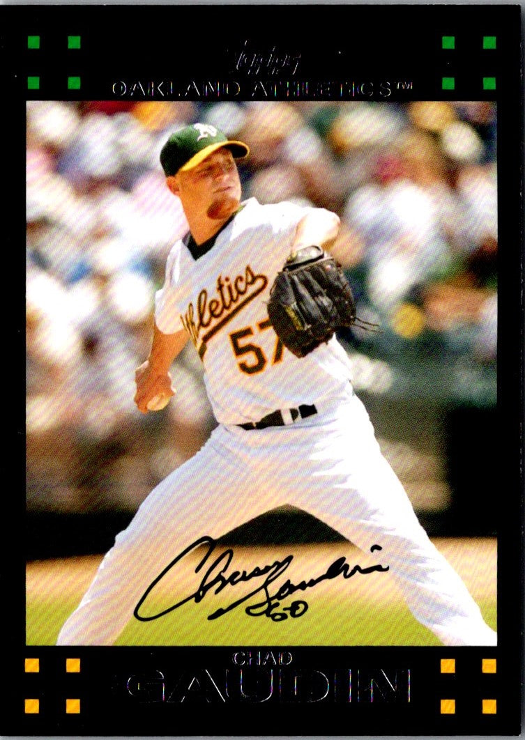 2007 Topps Updates & Highlights Chad Gaudin